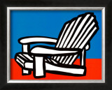 Adirondack Chair Posters by Tom Slaughter