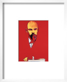 Red Lenin, c.1987 Pôsters por Andy Warhol Red Lenin, c.1987 Pôsters por Andy Warhol