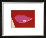 Page from Lips Book, c.1975 Prints by Andy Warhol