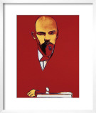 Red Lenin, c.1987 Pôsters por Andy Warhol Red Lenin, c.1987 Pôsters por Andy Warhol