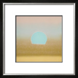 Sunset, c.1972 (gold, blue) Prints by Andy Warhol