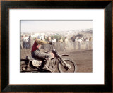Early Motocross Framed Giclee Print