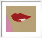 Page from Lips Book, c.1975 Prints by Andy Warhol
