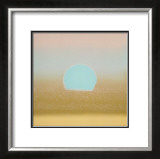 Sunset, c.1972 (gold, blue) Prints by Andy Warhol