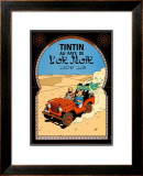 Tintin au Pays de l'Or Noir, c.1950 Poster by Hergé (Georges Rémi) 