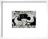 Airborne: We Kill for Peace, c.1985-86 Pôsters por Andy Warhol Airborne: We Kill for Peace, c.1985-86 Pôsters por Andy Warhol