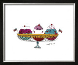 Ice Cream Dessert, c.1959 (Three Scoops) Prints by Andy Warhol