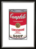 Campbell's Soup I: Consomme, c.1968 Posters by Andy Warhol