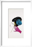 Female Head, c.1958 Pôsteres por Andy Warhol Female Head, c.1958 Pôsteres por Andy Warhol
