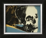 Skull, c.1976 (yellow on teal) Pôsters por Andy Warhol Skull, c.1976 (yellow on teal) Pôsters por Andy Warhol