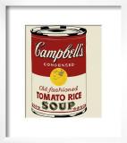 Campbell's Soup Can, c.1962 (Old Fashioned Tomato Rice) Posters by Andy Warhol