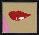 Page from Lips Book, c.1975 Prints by Andy Warhol