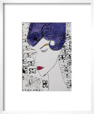 Female Head with Stamps, c.1959 Art by Andy Warhol