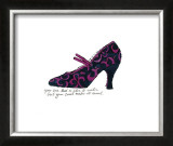 Blue and Pink Shoe, c.1955 Posters by Andy Warhol