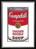 Campbell's Soup I: Chicken Noodle, c.1968 Print by Andy Warhol