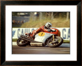 MV Agusta GP Motorcycle Framed Giclee Print