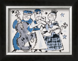 Christmas Card, Three Sprites Playing, c.1955-1960 Posters por Andy Warhol