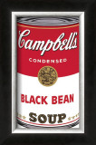 Campbell's Soup I: Black Bean, c.1968 Posters by Andy Warhol