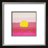 Sunset, c.1972 (hot pink, pink, yellow) Prints by Andy Warhol