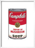 Campbell's Soup I: Cream of Mushroom, c.1968 Posters by Andy Warhol