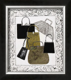 Six Handbags in a Frame, c.1958 Art by Andy Warhol