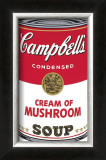 Campbell's Soup I: Cream of Mushroom, c.1968 Art by Andy Warhol