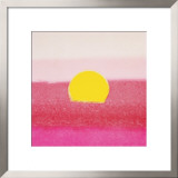 Sunset, c.1972 (hot pink, pink, yellow) Prints by Andy Warhol