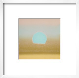 Sunset, c.1972 (gold, blue) Print by Andy Warhol