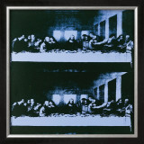 The Last Supper, c.1986 (blue) Posters by Andy Warhol