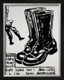 Paratrooper Boots, c.1985-86 Art by Andy Warhol