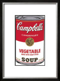 Campbell's Soup I: Vegetable, c.1968 Poster by Andy Warhol