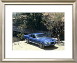 1968 Shelby GT500 Framed Giclee Print