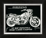 Mineola Motorcycle, c.1985-86 Print by Andy Warhol