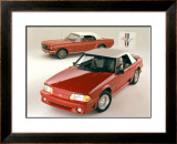Ford Mustang Convertibles Framed Giclee Print
