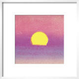 Sunset, c.1972 (pink, purple, yellow) Prints by Andy Warhol
