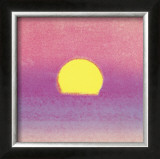 Sunset, c.1972 (pink, purple, yellow) Print by Andy Warhol