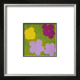 Flowers, c.1970 (Yellow, Lilac, Purple) Prints by Andy Warhol