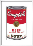 Campbell's Soup I: Beef, c.1968 Print by Andy Warhol
