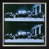 The Last Supper, c.1986 (blue) Posters by Andy Warhol