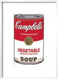 Campbell's Soup I: Vegetable, c.1968 Prints by Andy Warhol