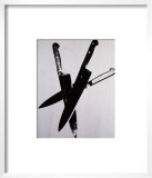 Knives, c.1981-82 (Three Black on Cream) Posters by Andy Warhol