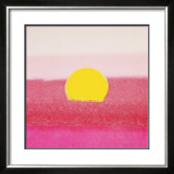 Sunset, c.1972 (hot pink, pink, yellow) Prints by Andy Warhol