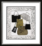 Six Handbags in a Frame, c.1958 Prints by Andy Warhol