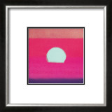 Sunset, c.1972 (hot pink, purple, red, blue) Poster by Andy Warhol