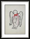 Angel, c.1956 (Red with Halo) Posters by Andy Warhol