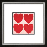Hearts, c.1979-84 Prints by Andy Warhol