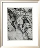 Dancers in Hamburg Poster von Ernst Ludwig Kirchner