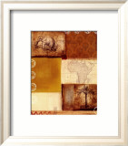 African Collage II Prints by Tom Alan