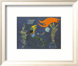 Mit dem Pfeil, c.1943 Affiches par Wassily Kandinsky