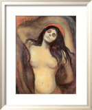 Madonna Poster par Edvard Munch